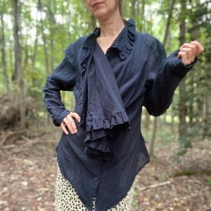 Vivienne Westwood Anglomania Ruffle Shirt